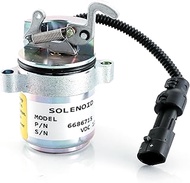 6686715 Fuel Shut Off Solenoid 6680121 6688260 04272956 for 1011 2011 Bobcat A220 A300 442 864 863 8
