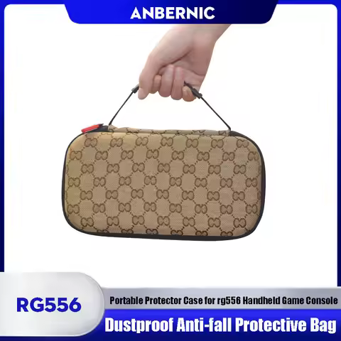 ANBERNIC RG556 Dustproof Anti-fall Protective Bag Portable Protector Case for rg556 Retro Handheld G