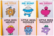 BOARD BOOK ** 👉LITTLE MISS&amp;MR.MEN by Roger Hargreaues/used book 80-90%