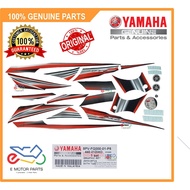RXZ STRIPE RXZ STICKER RXZ GRAPHIC 5PV4 SMX BLACK HITAM OREN BODY STICKER DECAL [100% ORIGINAL YAMAH