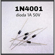 Diode 1N4001 1A 50V / IN4001 Rectifier Silicon Diode 1N 4001
