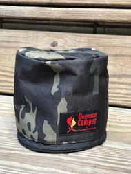 【現貨熱賣】OC OCB 2045 BLACK CAMO 瓦斯罐保護套-500G露營