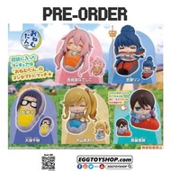 【日版】【Pre-order 預購】Set Of 5 〈 stasto - おねむたん ゆるキャン△ (搖曳露營△ 睡眠公仔) 〉 〈 4589675714246 〉#扭蛋 #轉蛋