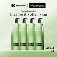 [Bundle of 4] Neutrogena Rainbath Shower Gel - Pear & Green Tea (473ml)