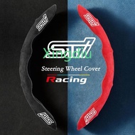 Subaru Car Steering Wheel Cover Suede Leather for Subaru STI Legacy Outback Forester Impreza WRX BRZ
