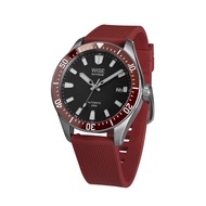 WISE รุ่น HITMAN Automatic 200 m. นาฬิกาผู้ชาย รหัส HIT09 set สายยาง FKM Paisan HIT09-B4 ระบุสีสายทา