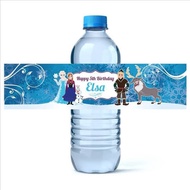 Label botol air mineral - custom