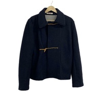 45rpm 45rpm& 45R Coat Duffle pm Size 3 Brown Women black Direct from Japan Secondhand