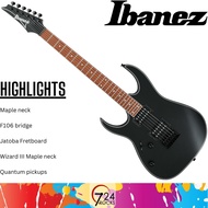 Ibanez Guitar Ibanez RG421EXL-BKF RG Standard Series Left-Handed Electric Guitar Black Flat 724ROCKS