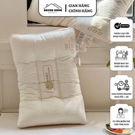 Protein Massager sleeping pillow core embroidered with camels in high-quality Cashmere fabric to pre