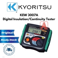 Kyoritsu 3007A Digital Insulation/Continuity Tester with Backlight, 600V ~ Original 👍 12 Months Warranty 👍 Ready Stock 🔥