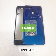 CASING HOUSING CASING BACKCOVER OPPO A5S BEZEL + BACKDOOR