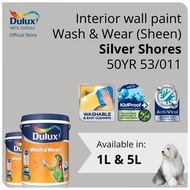 Dulux Interior Wall Paint - Silver Shores (50YR 53/011)  - 1L / 5L