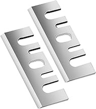 Hand Planer Knives, 2 Pieces 3-1/4 Inch 82 x 29 x 3 mm High Speed Steel HSS Resharpenable Hand Plane