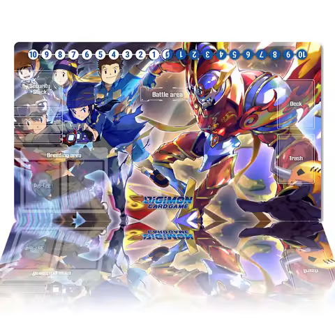 Digimon Playmat Susanoomon TCG CCG Card Game Board Game Mat Anime Mouse Pad Custom Desk Mat Gaming A