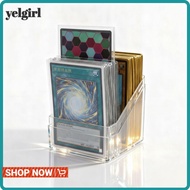 AGLYELGIRL Card Storage Box, Acrylic Transparent Acrylic Card , Durable  Display Stackable Secure St