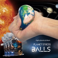 [Planet 573] Nine Planets Pressure Relief Ball Sponge Ball Soft Comfortable Soft Elastic Fit Sensory