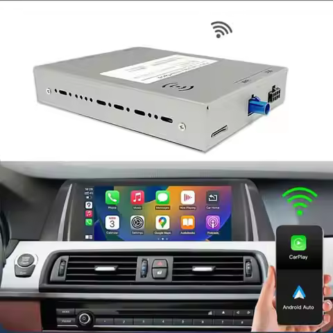 Wireless CarPlay Android Auto For BMW CIC NBT CCC F10 F20 F30 F15 F25 1 3 4 5 6 7 Series X1 X3 X4 X5