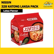 Nissin 328 Katong Laksa Flavour Packet (5 x 113g)