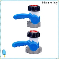 BLUEMING IBC Tank Tap Pipe Connector, 75mm Liters 62mm To 1000L Container Male Export Butterfly Valv