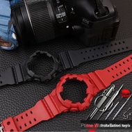 Resin Pin Buckle Strap For Casio GA700/GA710/GA735 Band Modify Rubber Case Watch Accessories