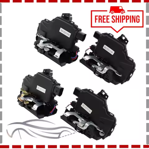 3B1837015A 3B1837016A 3B4839015A 3B4839016A Door Lock Latch Actuators Front Rear Left Right For Pass