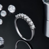 莫桑鑽 七星排戒