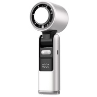 6000mAH Mini Fan Strong Wind Turbo Fan Speed Handheld Fan Strong Wind Adjustable Speeds LED Display