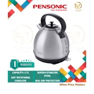 Pensonic 1.7L Classic Stainless Steel Kettle PAK-1700CSX PAK1700CSX
