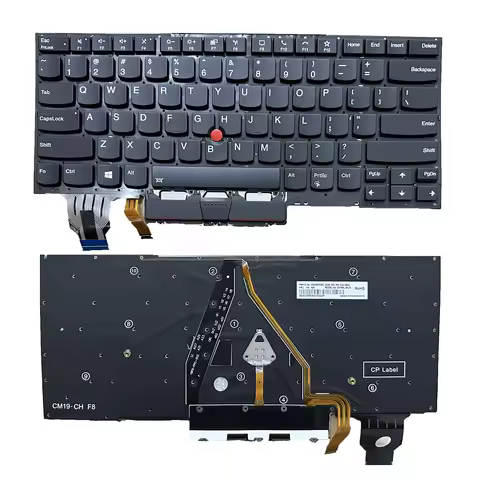 Laptop Replacement US Layout Keyboard For Lenovo Thinkpad X1 Carbon 8th X1C 2020 Type 20U9 20UA Gen