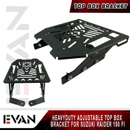 EVAN SHOP HEAVYDUTY ADJUSTABLE TOP BOX BRACKET FOR SUZUKI RAIDER 150 FI