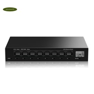 2.5Gb 8 Port Network Switch 2.5Gbps Unmanaged Ethernet Switch with 10Gb SFP+ Slot Home Lab Small Set
