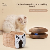 Organ Cat Scratching Board Cat Toy Belt Bell Cat Grinding Claw Cat Climbing Rack Corrugated Paper Ma