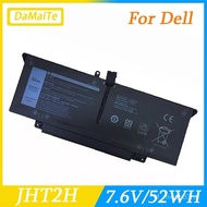 🔥 JHT2H Laptop Baery For Dell Latitude 7310 7410 HRGYV X825P 4V5X2 7CXN6 7CXN6 T3JWC XMT81 7.6V 52WH