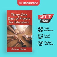 Thirty-One Days Of Prayers For Educators - Hardcover - English - 9781973662242