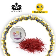 (0.5 gram) Acetreme Premium Saffron Grade A+, Tin Packaging