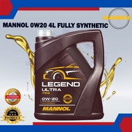 Mannol 0W20 4L Engine Oil Fully Synthetic