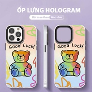 Good luck round border iphone case! Funny Plus for iphone xr x xs 12 14 15 6 7 8 11 13 Mini xsmax pl