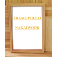 A4 Wooden Frame Wooden Frame/ Dutch Teak wood Frame/ nakai wood photo Frame/