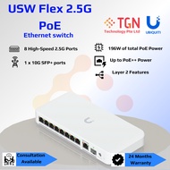 Ubiquiti Unifi Switch Flex 2.5G PoE USW-Flex-2.5G-8-PoE *Optional AC Power Adapter 210W