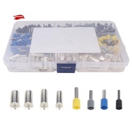390Pcs AWG (2 4 6 8 10 12 14 16) Wire Ferrules Kits Crimp Terminal Connector Sleeves Crimping Tool