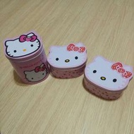 粉紅Hello kitty 凱蒂貓鐵盒 立體造型 納盒珠寶盒飾品盒 髮飾盒