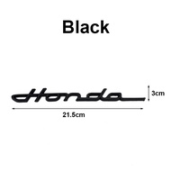 Logo Honda Emblem Honda Latin Emblem Honda Klasik Tulisan Rangkai Latin Bahan Plastik Warna Merah Hi