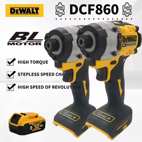 Dewalt DCF860 Cordless Compact Drill / Driver 20V Brushless Electric Drill Screwdriver Rechargeable 
