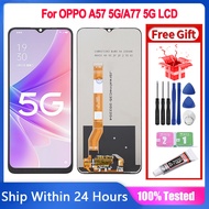 Original LCD Compatible For OPPO A57 5G A77 5G LCD Screen Display Touch Screen Digitizer Assembly Re