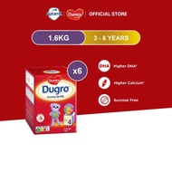 [Bundle of 6] Dumex Dugro Stage 4 Growing Up Children Milk Powder Formula 1.6kg (3-6 years)
