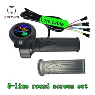 Ebike Throttle NFC Intelligent Startup Orange LED Light Speed Display For Ebike