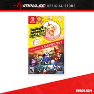NSW Nintendo Switch Sonic Forces + Super Monkey Ball Eng Version