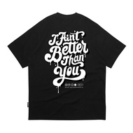 HOT MDFK AINT BETTER THAN YOU TSHIRT BLACK