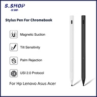 original USI Stylus Pen For Chromebook Pencil Palm Rejection 4096 Tilt Sensitivity For Lenovo Acer HP Samsung ASUS Chromebook Tablet PC